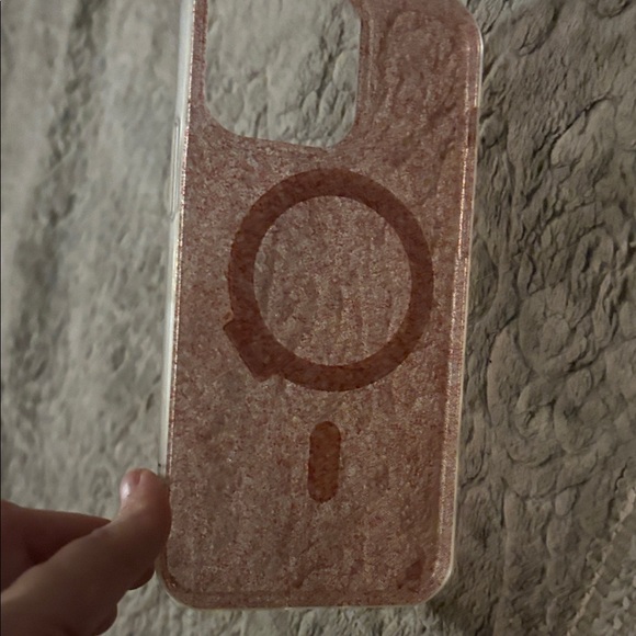 Glittery Pink Phone Case - Picture 3 of 6